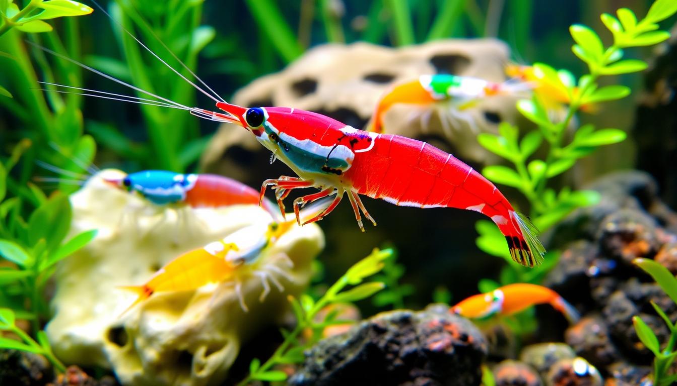 Amanogarnelen: Farben und Vielfalt im Aquarium