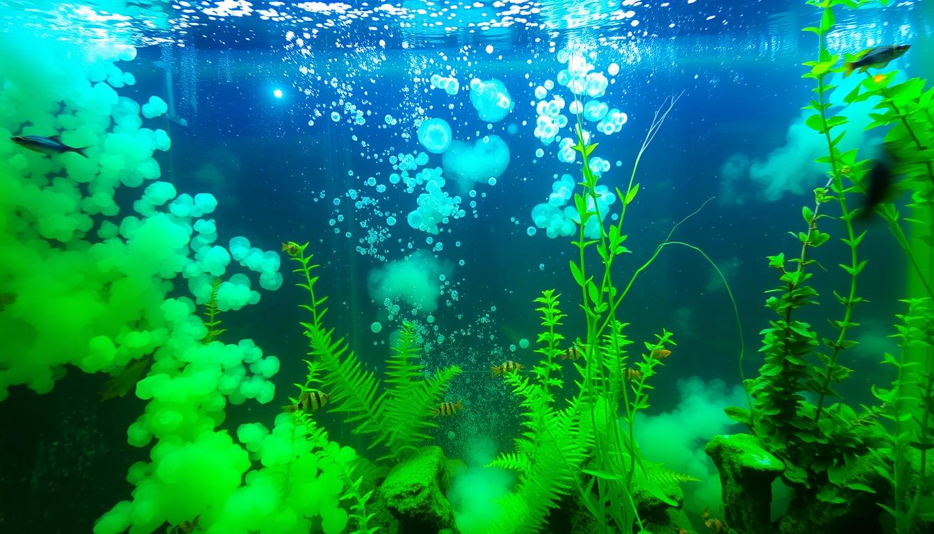 Bakterienblüte im Aquarium: Ursachen und Lösungen